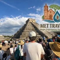 Visitantes en Chichén Itzá